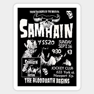 Samhain - Jockey Club Sticker